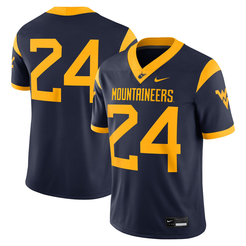 West Virginia Mountaineers Football Jersey, Sportswear Jersey Shirt, Lightweight Athletic Jersey, Casual Gift for Men, Style 200894072