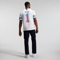 Cameron Ward Tennessee Titans Football Jersey, White Sportswear Jersey Shirt, Lightweight Breathable Athletic Jersey, Casual Gift for Men