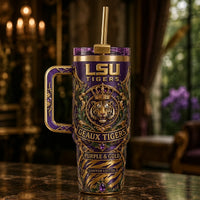 LSU Crowned - Purple, Gold and Baroque Attitude