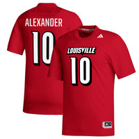 Louisville Cardinals Football Jersey, Red Sportswear Jersey Shirt, Lightweight Breathable Athletic Jersey, Casual Gift for Men, Style 203392839