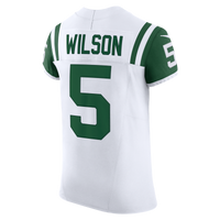 Garrett Wilson New York Jets Football Jersey, White Elite Sportswear Jersey Shirt, Lightweight Breathable Athletic Jersey, Casual Gift for Men
