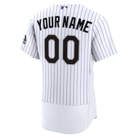 Colorado Rockies Baseball Jersey, White Authentic Home Sportswear Jersey Shirt, Lightweight Breathable Athletic Jersey, Casual Gift for Men