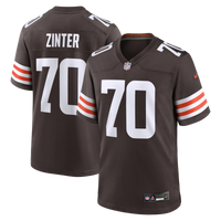 Zak Zinter Cleveland Browns Football Jersey, Brown Game Sportswear Jersey Shirt, Lightweight Breathable Athletic Jersey, Casual Gift for Men