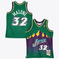 Utah Jazz Basketball Jersey, Green Authentic Swingman Sportswear Jersey Shirt, Sleeveless Athletic Tank Jersey, Casual Gift for Men