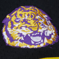 LSU Tigers On The Football Jersey, Black Fashion Sportswear Jersey Shirt, Lightweight Breathable Athletic Jersey, Casual Gift for Men