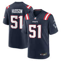 James Hudson New England Patriots Football Jersey, Navy Sportswear Jersey Shirt, Lightweight Breathable Athletic Jersey, Casual Gift for Men