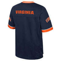 Virginia Cavaliers Football Jersey, Navy Sportswear Jersey Shirt, Lightweight Breathable Athletic Jersey, Casual Gift for Men, Style 203039982