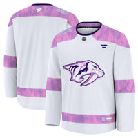 Nashville Predators Hockey Jersey, White Sportswear Jersey Shirt, Long Sleeve Hockey Sweater Jersey, Casual Gift for Men, Style 202439773