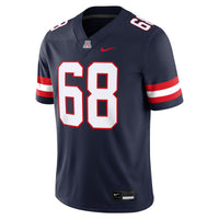 Arizona Wildcats Football Jersey, Navy Sportswear Jersey Shirt, Lightweight Breathable Athletic Jersey, Casual Gift for Men, Style 202715832