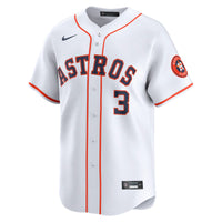 Jeremy Peña Houston Astros Baseball Jersey, White Limited Sportswear Jersey Shirt, Lightweight Breathable Athletic Jersey, Casual Gift for Men