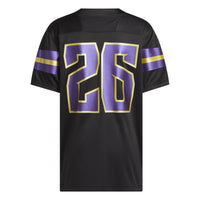 Washington Huskies Football Jersey, Black Sportswear Jersey Shirt, Lightweight Breathable Athletic Jersey, Casual Gift for Men, Style 203634201
