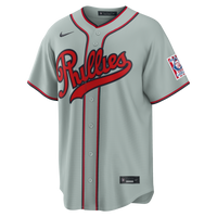 Alec Bohm Philadelphia Phillies Baseball Jersey, Gray Sportswear Jersey Shirt, Lightweight Breathable Athletic Jersey, Casual Gift for Men
