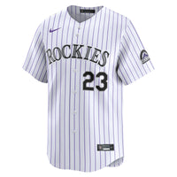 Kris Bryant Colorado Rockies Baseball Jersey, White Limited Sportswear Jersey Shirt, Lightweight Breathable Athletic Jersey, Casual Gift for Men