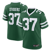Qwan'tez Stiggers New York Jets Football Jersey, Green Game Sportswear Jersey Shirt, Lightweight Breathable Athletic Jersey, Casual Gift for Men