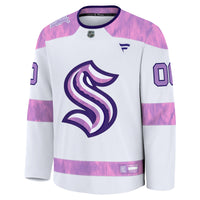 Seattle Kraken Hockey Jersey, White Sportswear Jersey Shirt, Long Sleeve Hockey Sweater Jersey, Casual Gift for Men, Style 202532975