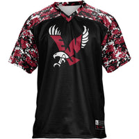 Eastern Washington Eagles Football Jersey, Black Sportswear Jersey Shirt, Lightweight Breathable Athletic Jersey, Casual Gift for Men