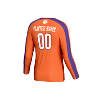 Clemson Tigers Volleyball Jersey, Orange Sportswear Jersey Shirt, Lightweight Breathable Athletic Jersey, Casual Gift for Men, Style 203494821