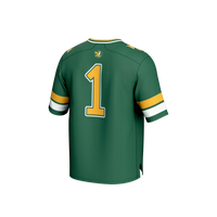 William & Mary Tribe Football Jersey, Green Fashion Sportswear Jersey Shirt, Lightweight Breathable Athletic Jersey, Casual Gift for Men