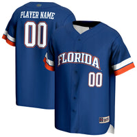 Florida Gators Baseball Jersey, Royal Sportswear Jersey Shirt, Lightweight Breathable Athletic Jersey, Casual Gift for Men, Style 202883952