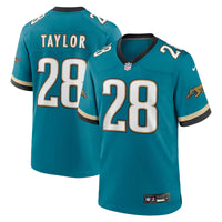 Fred Taylor Jacksonville Jaguars Football Jersey, Teal Game Sportswear Jersey Shirt, Lightweight Breathable Athletic Jersey, Casual Gift for Men