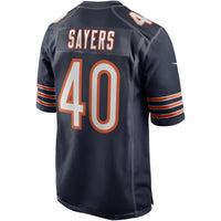 Gale Sayers Chicago Bears Football Jersey, Navy Game Sportswear Jersey Shirt, Lightweight Breathable Athletic Jersey, Casual Gift for Men