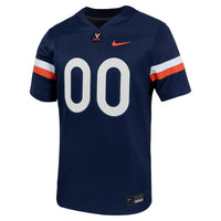 Virginia Cavaliers Football Jersey, Navy Sportswear Jersey Shirt, Lightweight Breathable Athletic Jersey, Casual Gift for Men, Style 202104053