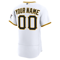 Pittsburgh Pirates Baseball Jersey, White Authentic Home Sportswear Jersey Shirt, Lightweight Breathable Athletic Jersey, Casual Gift for Men