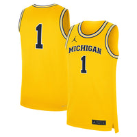 Maize Michigan Wolverines Football Jersey, Replica Sportswear Jersey Shirt, Lightweight Breathable Athletic Jersey, Casual Gift for Men