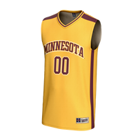 Minnesota Golden Gophers Basketball Jersey, Gold Sportswear Jersey Shirt, Sleeveless Athletic Tank Jersey, Casual Gift for Men, Style 202219818