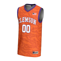 Clemson Tigers Basketball Jersey, Orange Sportswear Jersey Shirt, Sleeveless Athletic Tank Jersey, Casual Gift for Men, Style 201334787