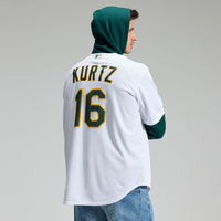 Nick Kurtz Athletics Baseball Jersey, Sportswear Jersey Shirt, Lightweight Breathable Athletic Jersey, Casual Gift for Men, Style 203167615