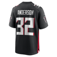 Jamal Anderson Atlanta Falcons Football Jersey, Black Game Sportswear Jersey Shirt, Lightweight Breathable Athletic Jersey, Casual Gift for Men