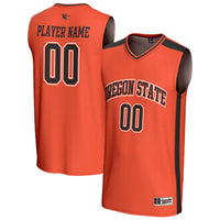 Oregon State Beavers Basketball Jersey, Orange Sportswear Jersey Shirt, Sleeveless Athletic Tank Jersey, Casual Gift for Men, Style 202287979