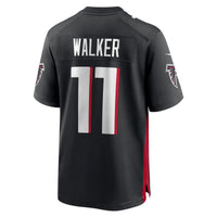 Jalon Walker Atlanta Falcons Football Jersey, Black Game Sportswear Jersey Shirt, Lightweight Breathable Athletic Jersey, Casual Gift for Men