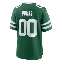 D'Angelo Ponds New York Jets Football Jersey, Green Game Sportswear Jersey Shirt, Lightweight Breathable Athletic Jersey, Casual Gift for Men