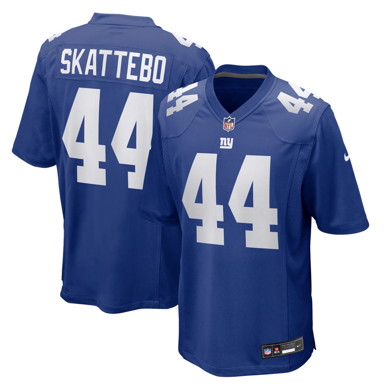 Cam Skattebo New York Giants Football Jersey, Sportswear Jersey Shirt, Lightweight Athletic Jersey, Casual Gift for Men, Style 203103040