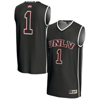 UNLV Rebels Lightweight Basketball Jersey, Black Sportswear Jersey Shirt, Sleeveless Athletic Tank Jersey, Casual Gift for Men