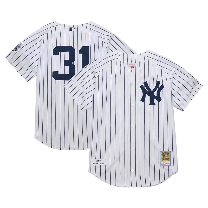 Ichiro Suzuki New York Yankees Baseball Jersey, White Sportswear Jersey Shirt, Lightweight Breathable Athletic Jersey, Casual Gift for Men