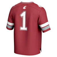 Washington State Cougars Football Jersey, Sportswear Jersey Shirt, Lightweight Breathable Athletic Jersey, Casual Gift for Men, Style 202220778