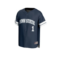 Penn State Nittany Lions Baseball Jersey, Sportswear Jersey Shirt, Lightweight Breathable Athletic Jersey, Casual Gift for Men, Style 202693996