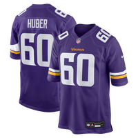Joe Huber Minnesota Vikings Football Jersey, Purple Game Sportswear Jersey Shirt, Lightweight Breathable Athletic Jersey, Casual Gift for Men