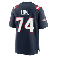 Caleb Lomu New England Patriots Football Jersey, Navy Game Sportswear Jersey Shirt, Lightweight Breathable Athletic Jersey, Casual Gift for Men