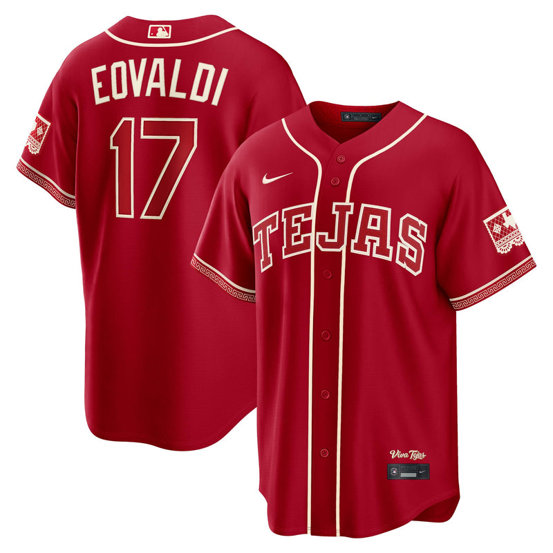 Nathan Eovaldi Texas Rangers Baseball Jersey, Red Sportswear Jersey Shirt, Lightweight Breathable Athletic Jersey, Casual Gift for Men