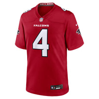 Jahan Dotson Atlanta Falcons Football Jersey, Red Game Sportswear Jersey Shirt, Lightweight Breathable Athletic Jersey, Casual Gift for Men