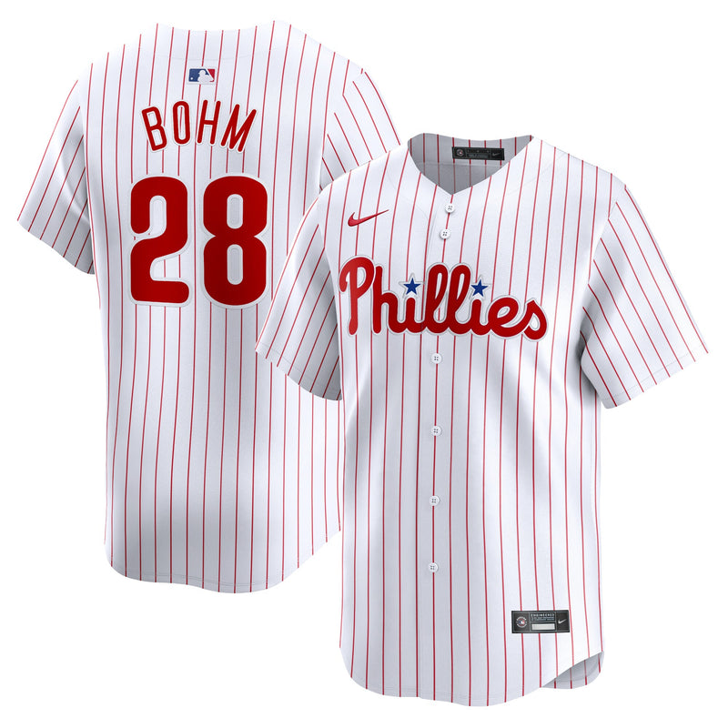 Alec Bohm Philadelphia Phillies Baseball Jersey, Sportswear Jersey Shirt, Lightweight Athletic Jersey, Casual Gift for Men, Style 200251867