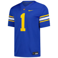 Cal Bears Football Jersey, Royal Game Alternate Sportswear Jersey Shirt, Lightweight Breathable Athletic Jersey, Casual Gift for Men