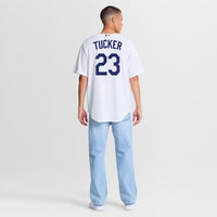 Kyle Tucker Los Angeles Dodgers Baseball Jersey, White Sportswear Jersey Shirt, Lightweight Breathable Athletic Jersey, Casual Gift for Men