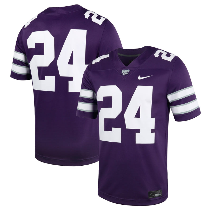Kansas State Wildcats Football Jersey, Sportswear Jersey Shirt, Lightweight Breathable Athletic Jersey, Casual Gift for Men, Style 201905474