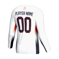 Virginia Cavaliers Volleyball Jersey, White Lightweight Sportswear Jersey Shirt, Lightweight Breathable Athletic Jersey, Casual Gift for Men