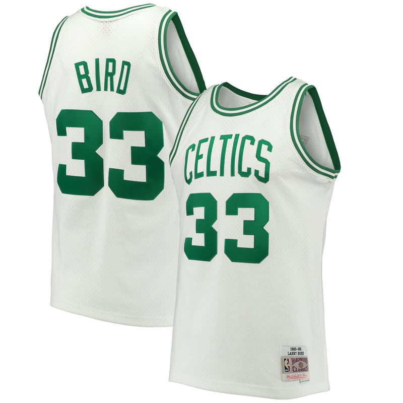 Larry Bird Boston Celtics Basketball Jersey, White Swingman Sportswear Jersey Shirt, Sleeveless Athletic Tank Jersey, Casual Gift for Men